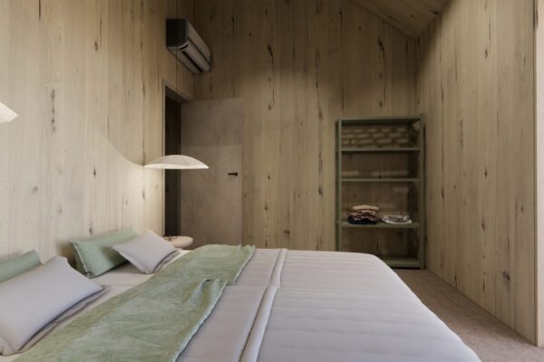 3D vakantiewoning maison Louette (6) vakantiewoning maison louette slaapkamer